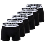 Jack & Jones Men's Boxer Shorts, 3-Pack - SENSE TRUNKS, Cotton Stretch