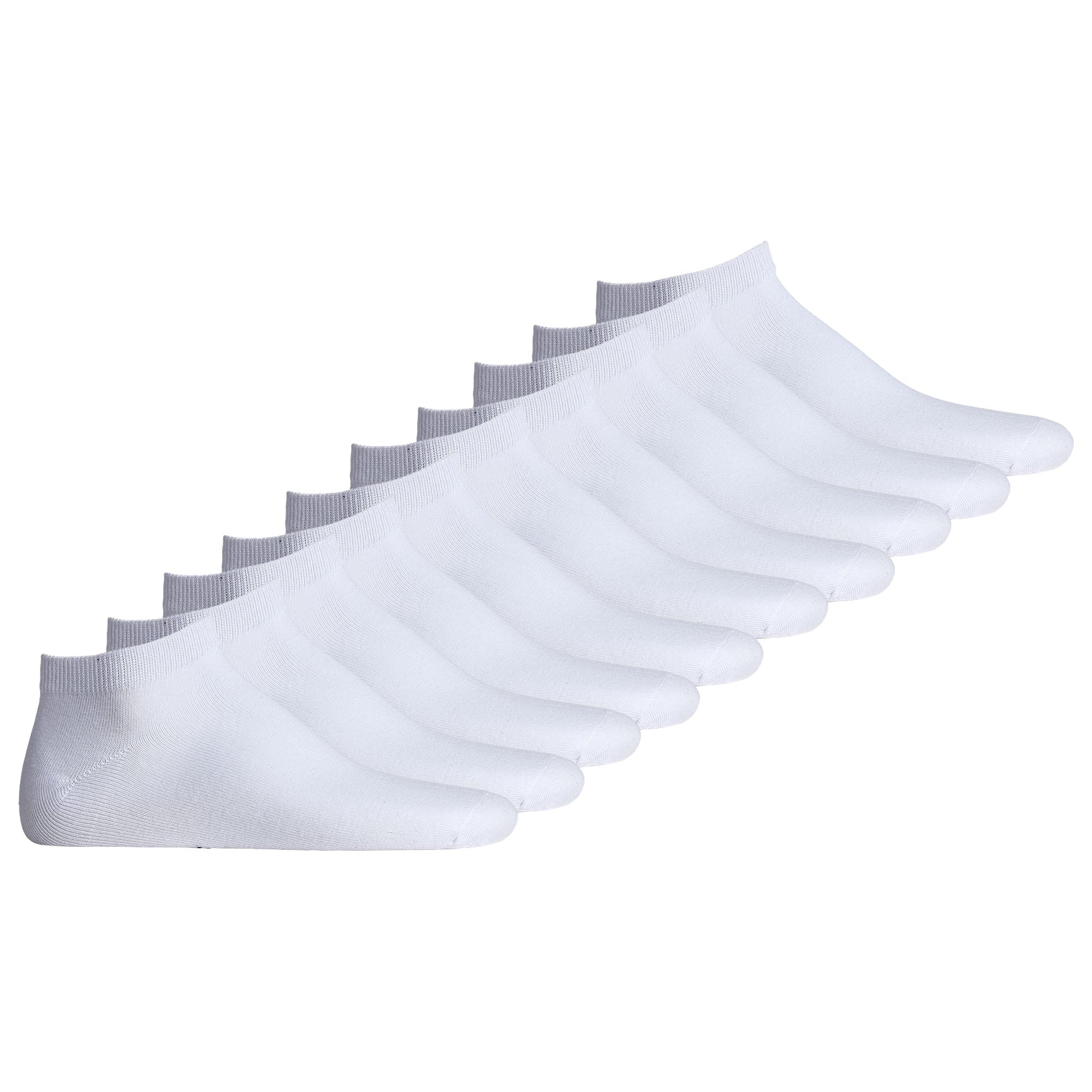 JACK&JONES Herren Sneakersocken 10er Pack - JACDONGO SOCKS, One Size