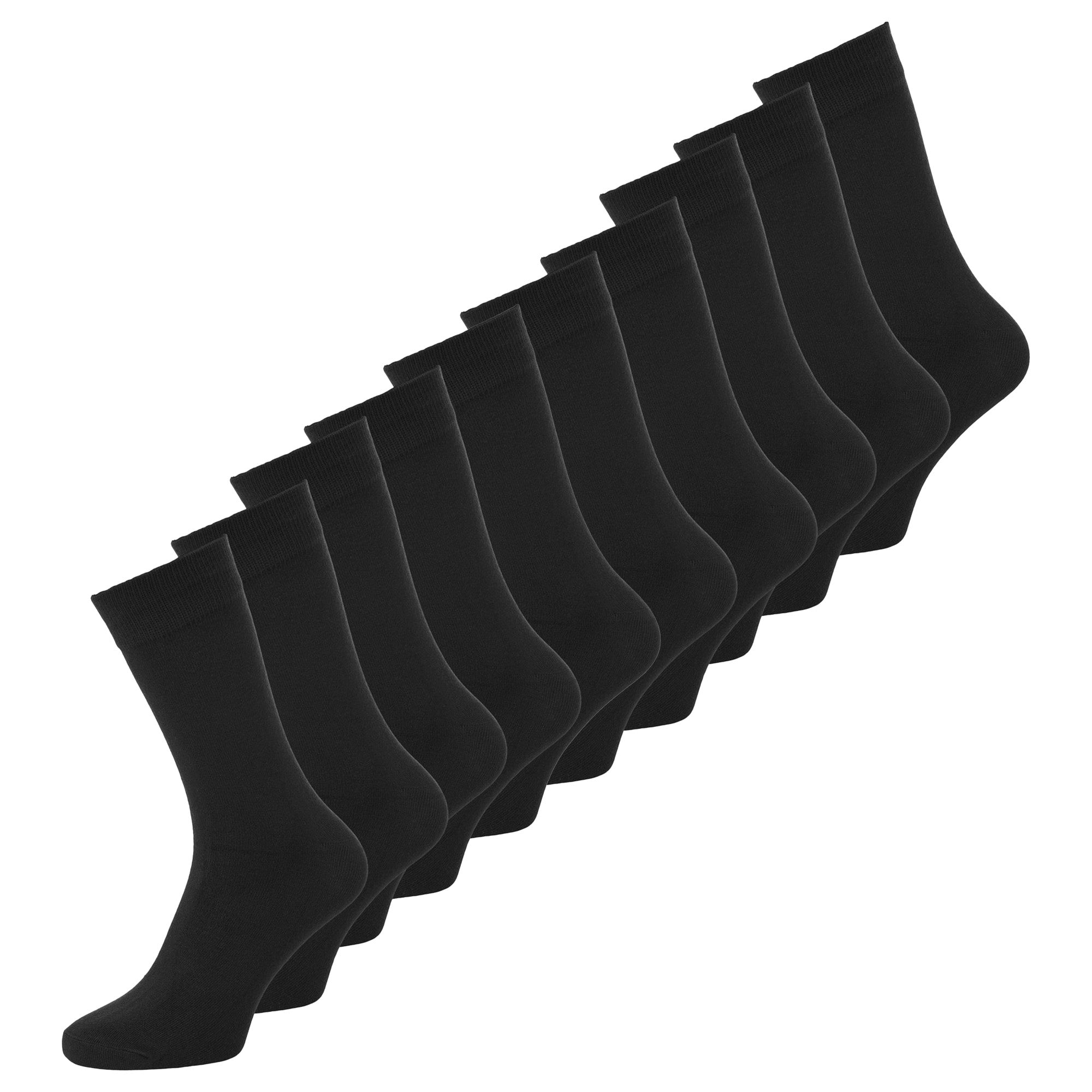 JACK&JONES Herren Socken Bambus 10er Pack - JACBASIC, One Size