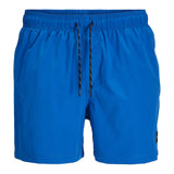 JACK&JONES Herren Badeshorts - JPSTMAUI JJSWIM SOLID AKM SN, Badehose