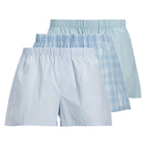 JACK&JONES Herren Web-Boxershorts, 3er Pack - JACMILANO WOVEN BOXERS 3 PACK , Baumwolle