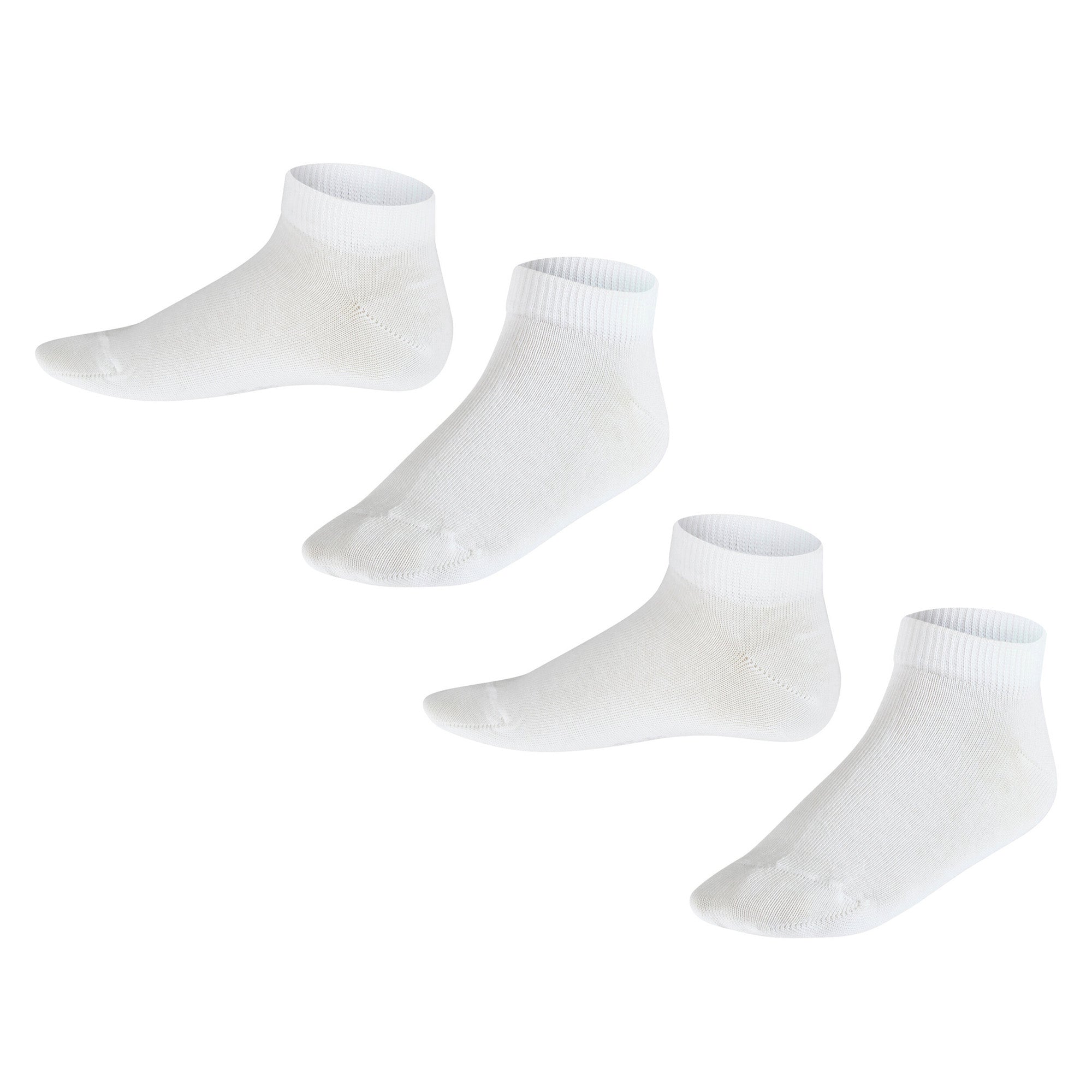 FALKE Kinder Sneakersocken, 2er Pack - Happy, Kurzsocken, einfarbig