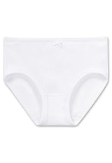 SCHIESSER Mädchen Slip - Unterhose, Hüftslip, Feinripp, Basic, 98-140