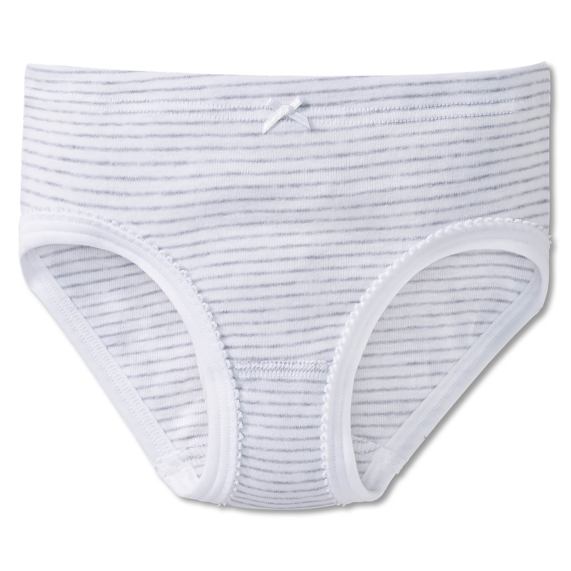 SCHIESSER Mädchen Slip - Unterhose, Hüftslip, Feinripp, Basic, 98-140
