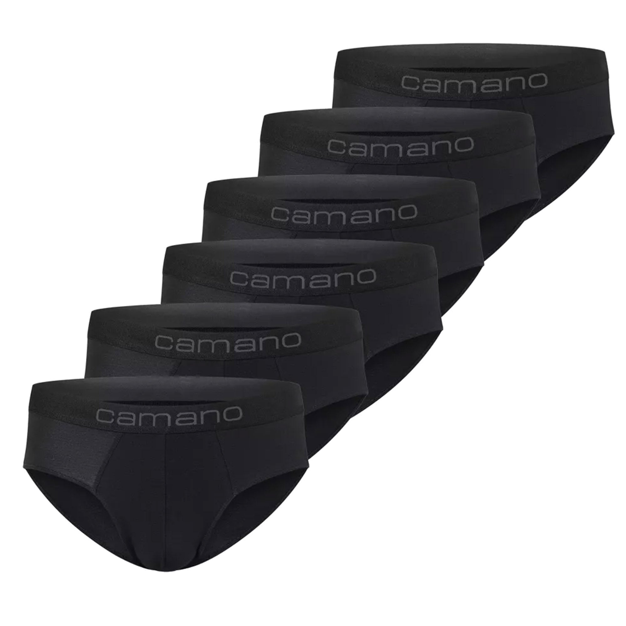 Camano Men's Briefs, pack of 6 - Comfort BCI Cotton, Underpants, Cotton Stretch