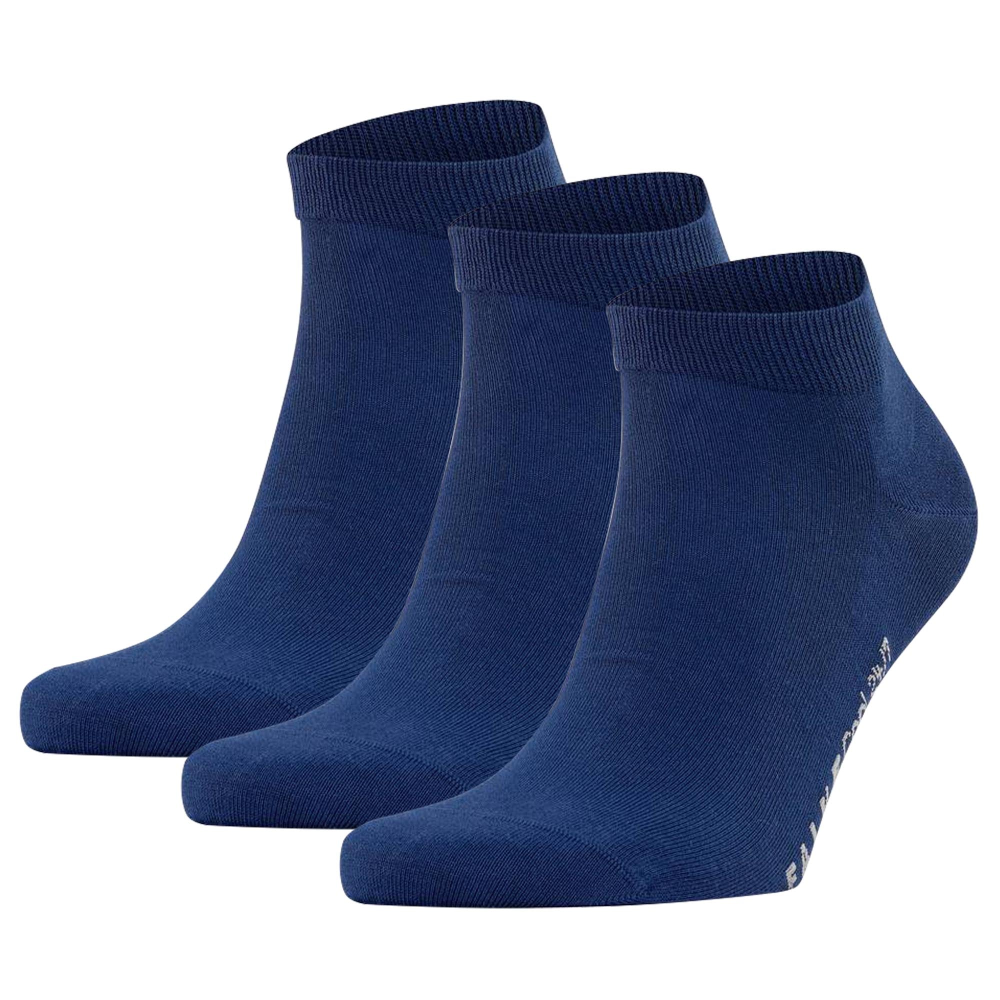 FALKE Herren Sneaker 3er Pack - Cool 24/7, Socken, Klimaaktivsohle, Unifarben