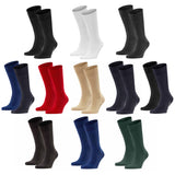 FALKE Herren Socken 2er Pack - Cool 24/7, Businessstrumpf, Kurzstrumpf, Uni #1