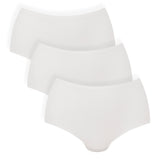Anita (Since 1886) Damen Slips, 3er Pack - Essentials High Waist Briefs, Mikrofaser, nahtlos, einfarbig