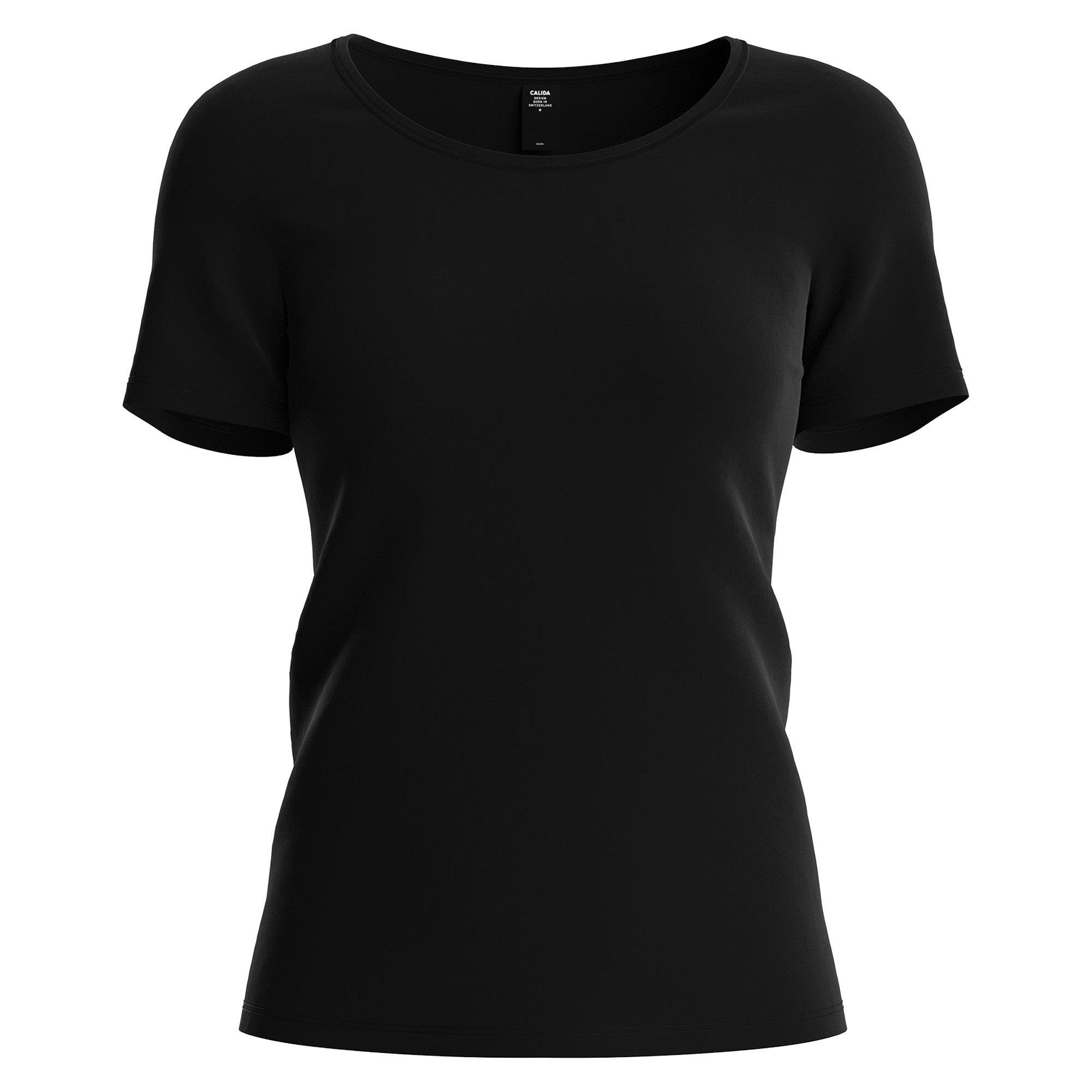 CALIDA Damen T-Shirt - Natural Comfort Top, Kurzarm, Unterhemd, Jersey