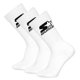 STARTER Unisex Socken, 3er Pack - Crew Socks, Logo, Baumwollmischung