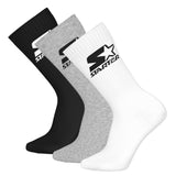 STARTER Unisex Socken, Multipack - Crew Socks, Logo, Baumwollmischung