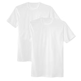 CALIDA Herren T-Shirt, 2er Pack - Natural Benefit, Rundhals-Ausschnitt, 100% Baumwolle