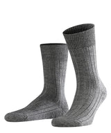 FALKE Herren Socken - Teppich im Schuh, Merinowolle, Unifarben