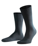 FALKE Herren Socken - Airport Plus, Kurzstrumpf, Freizeit- und Business-Socken, Unifarben