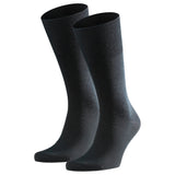 FALKE Herren Socken 2er Pack - Airport, Kurzstrumpf, Freizeit- und Business-Socken, Unifarben