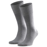 FALKE Herren Socken 2er Pack - Airport, Kurzstrumpf, Freizeit- und Business-Socken, Unifarben