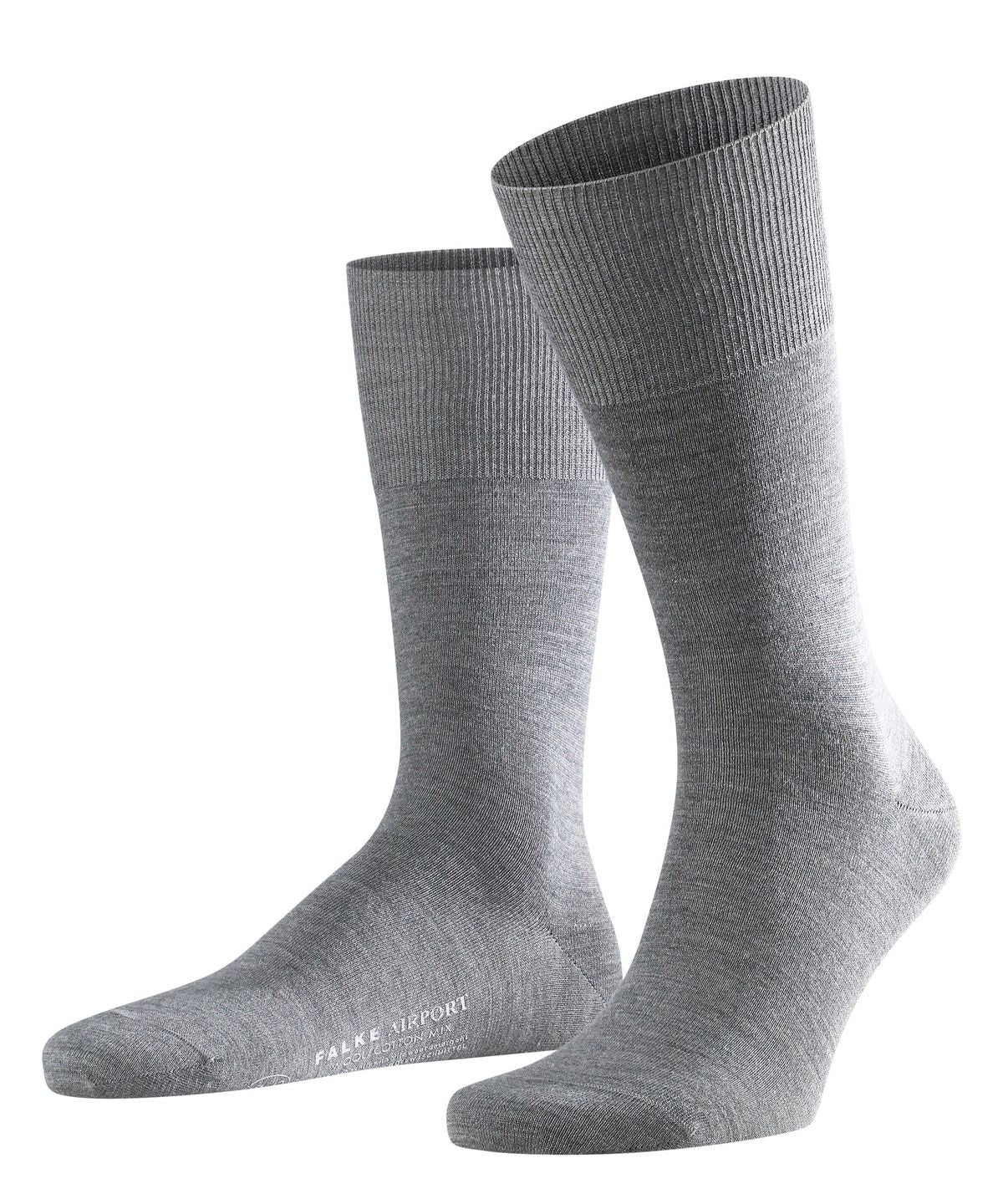 FALKE Herren Socken Airport - Freizeit- und Business-Socken, Uni, Vorteilspack