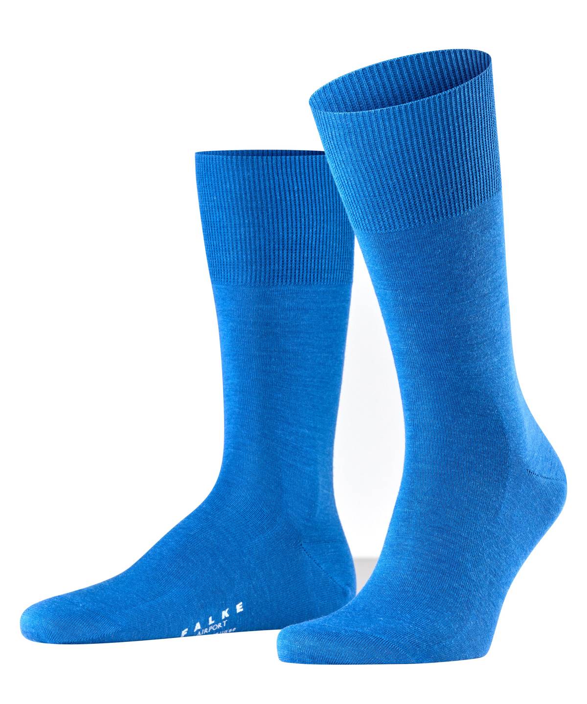 FALKE Men Socks - Airport, short Socks, Leisure and Business Socks, plain Colours