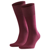 FALKE Herren Socken 2er Pack - Airport, Kurzstrumpf, Freizeit- und Business-Socken, Unifarben