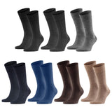 FALKE men's socks 2 pack - Sensitiv Berlin, short stocking, comfort waistband, plain