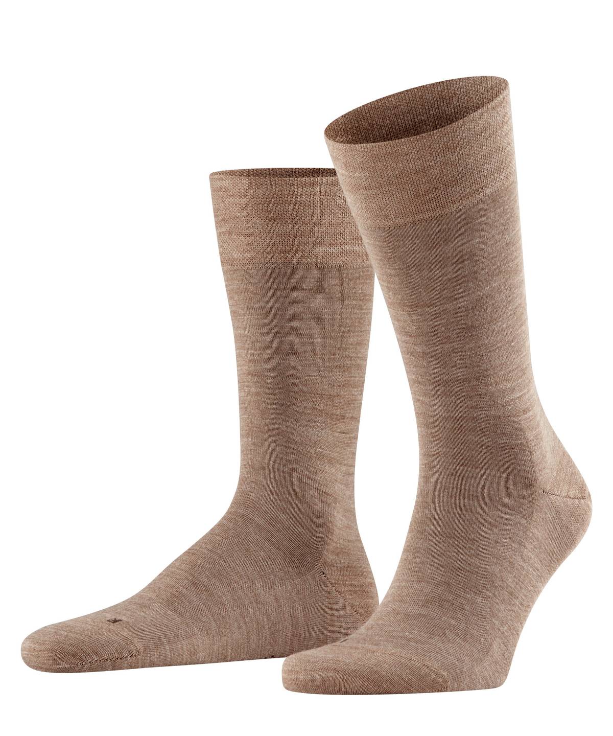 FALKE Herren Socken - Sensitiv Berlin, Kurzstrumpf, Komfortbund, Uni