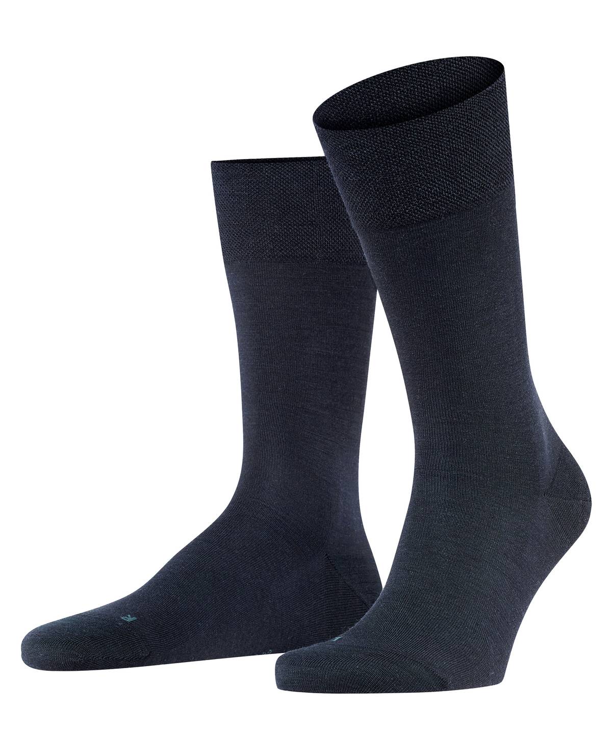 FALKE Herren Socken - Sensitiv Berlin, Kurzstrumpf, Komfortbund, Uni