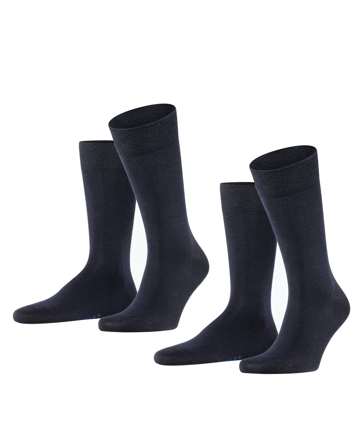 FALKE Herren Socken, 2er Pack - Happy, Kurzsocken, Baumwolle
