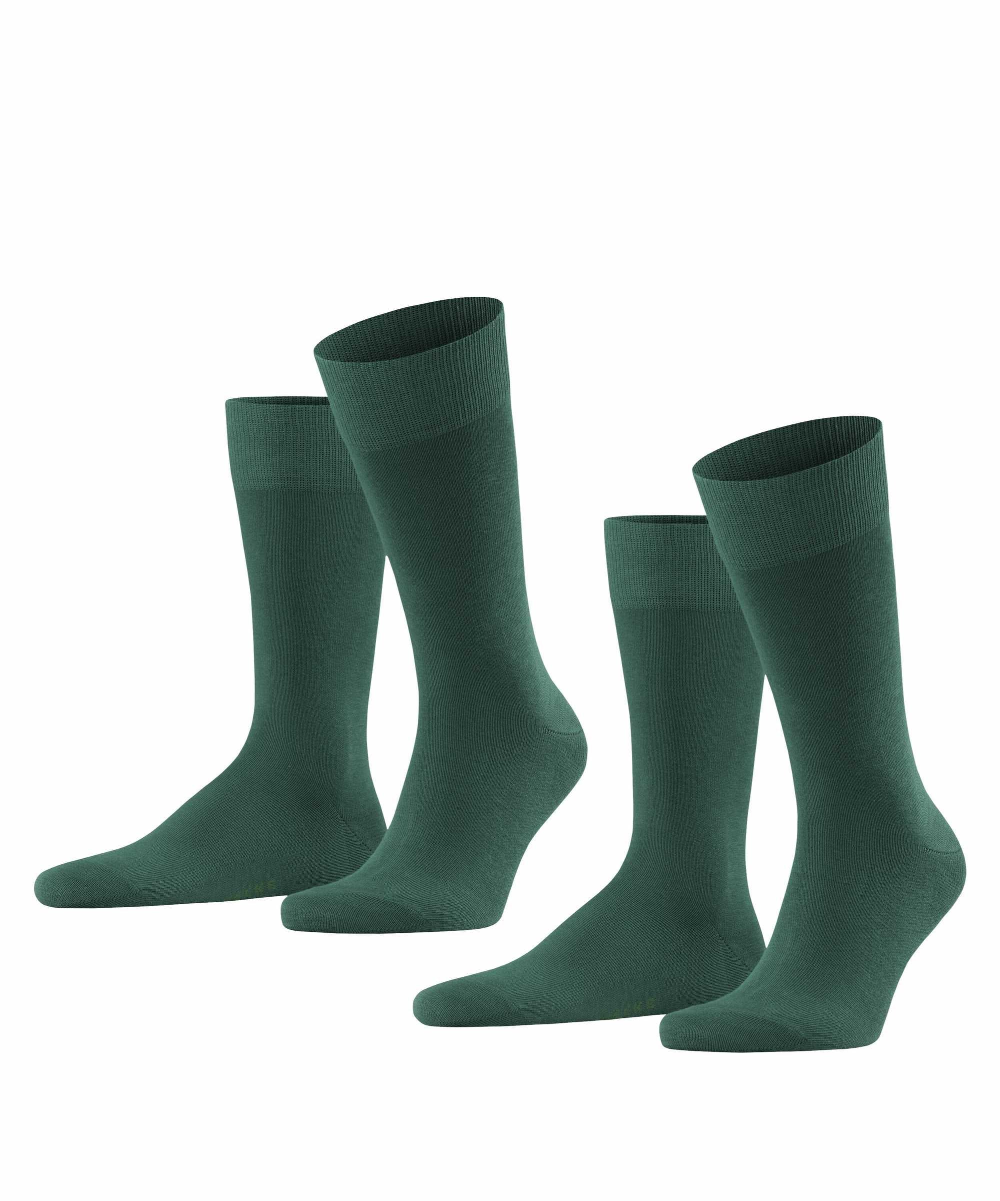 FALKE Herren Socken, 2er Pack - Happy, Kurzsocken, Baumwolle