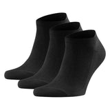 FALKE Men's Socks Pack of 3 - Family Sneaker, Anti-Slip-System, Cotton Mix, Uni