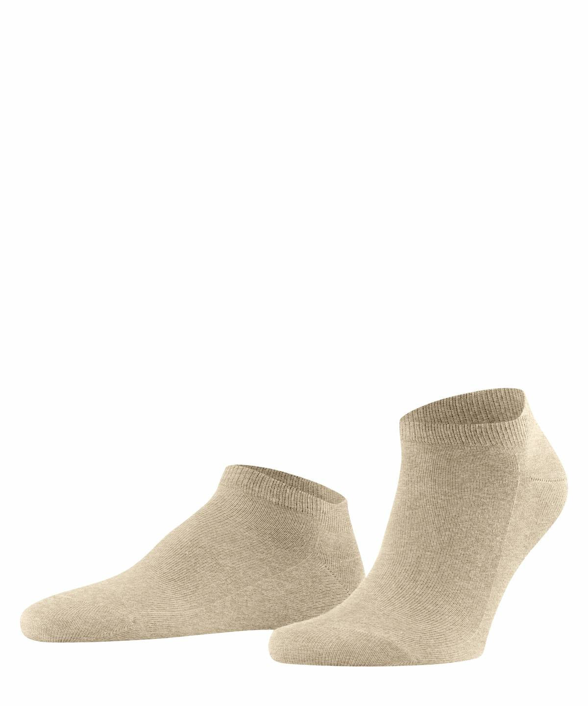 FALKE Herren Socken - Family Sneaker, Anti-Slip-System, Baumwollmischung, Uni