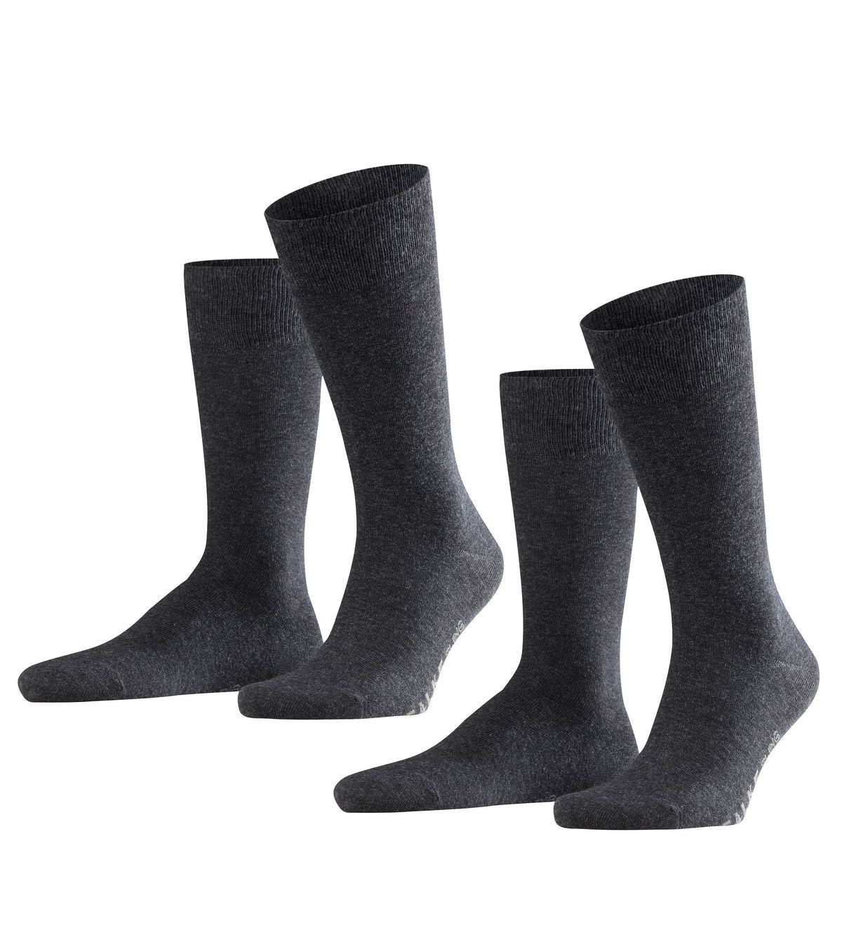 FALKE Herren Socken Swing - Herren, Strümpfe, Unifarben, 39-46, Vorteilspack