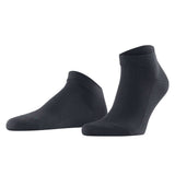 FALKE Herren Sneakersocken - Sensitive London, Socken, Baumwolle, Logo, einfarbig