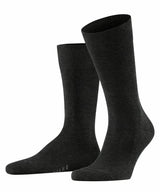 FALKE Herren Socken - Family SO, Allrounder Strümpfe, Uni, Baumwollmischung