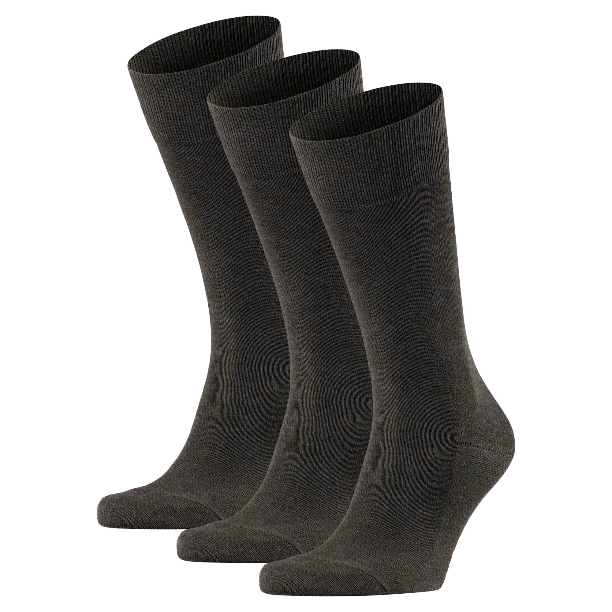 FALKE Men's socks - Family SO, all-rounder socks, plain, cotton blend