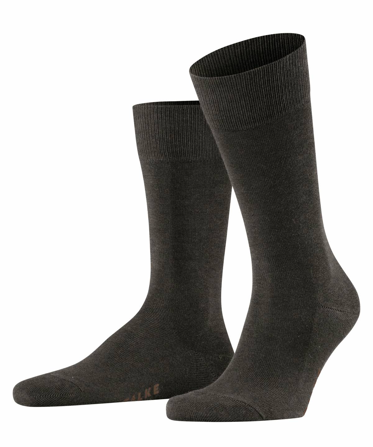 FALKE Herren Socken - Family SO, Allrounder Strümpfe, Uni, Baumwollmischung