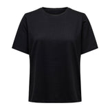 ONLY Damen T-Shirt - ONLONLY TEE, Rundhals, Baumwolle, einfarbig