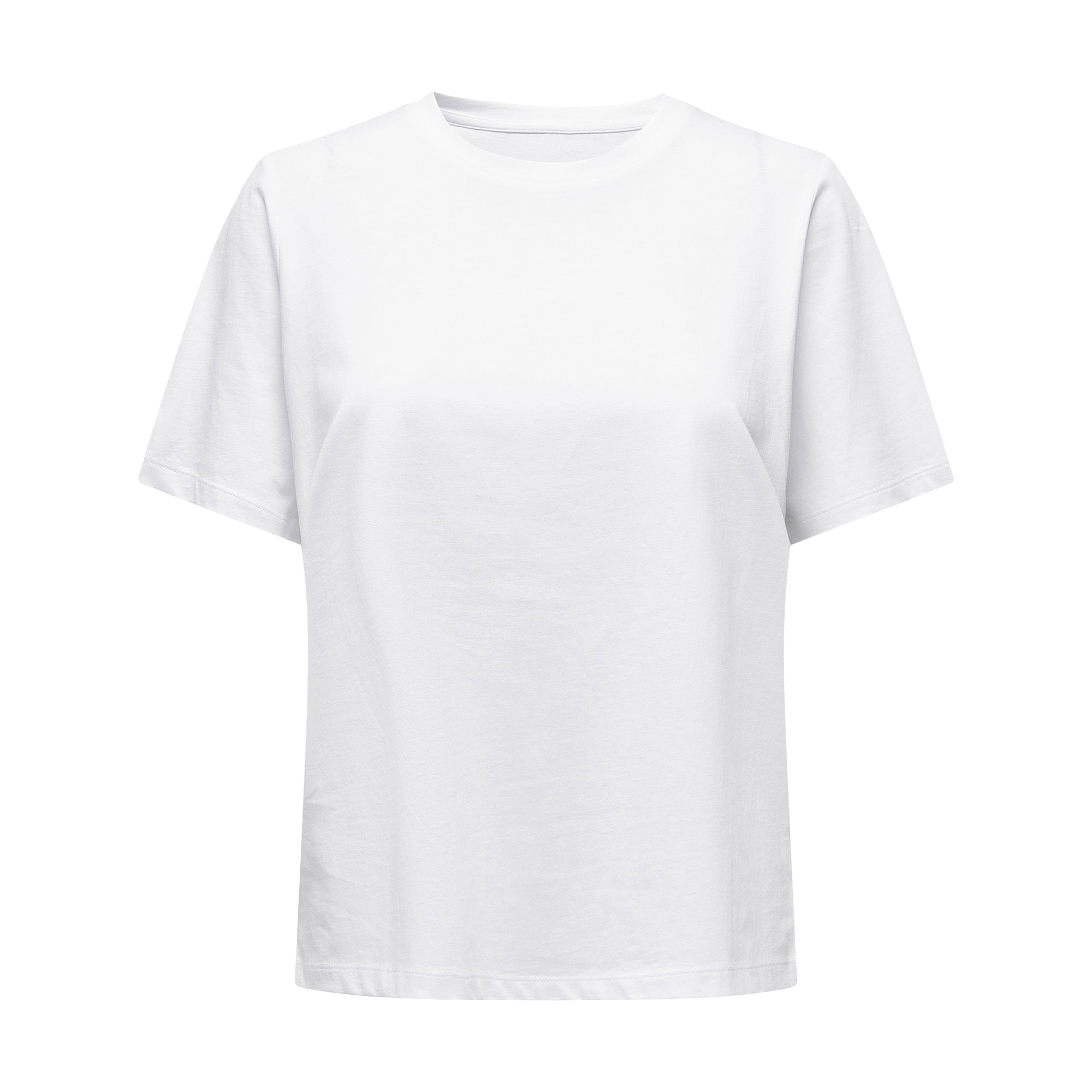 ONLY Damen T-Shirt - ONLONLY TEE, Rundhals, Baumwolle, einfarbig