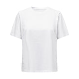 ONLY Damen T-Shirt - ONLONLY TEE, Rundhals, Baumwolle, einfarbig