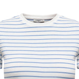ONLY Damen T-Shirt 3er Pack - ONLLUPE STRIPE TEE, Kurzarm, Rundhals, Slim Fit, Streifen