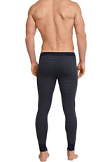 SCHIESSER Herren Unterhose lang - Original Feinripp Melange, Long Johns, Eingriff