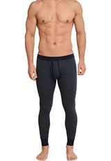 SCHIESSER Herren Unterhose lang - Original Feinripp Melange, Long Johns, Eingriff