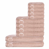 JOOP! Handtuch Set, 10-tlg. - Classic, 2x Duschtuch, 4x Handtuch, 4x Gästetuch