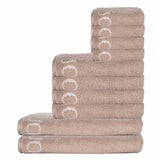 JOOP! Handtuch Set, 10-tlg. - Classic, 2x Duschtuch, 4x Handtuch, 4x Gästetuch