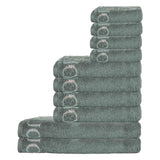 JOOP! Handtuch Set, 10-tlg. - Classic, 2x Duschtuch, 4x Handtuch, 4x Gästetuch
