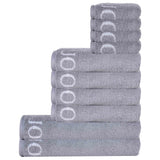 JOOP! Handtuch Set, 10-tlg. - Classic, 2x Duschtuch, 4x Handtuch, 4x Gästetuch