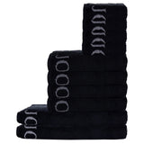 JOOP! Handtuch Set, 10-tlg. - Classic, 2x Duschtuch, 4x Handtuch, 4x Gästetuch