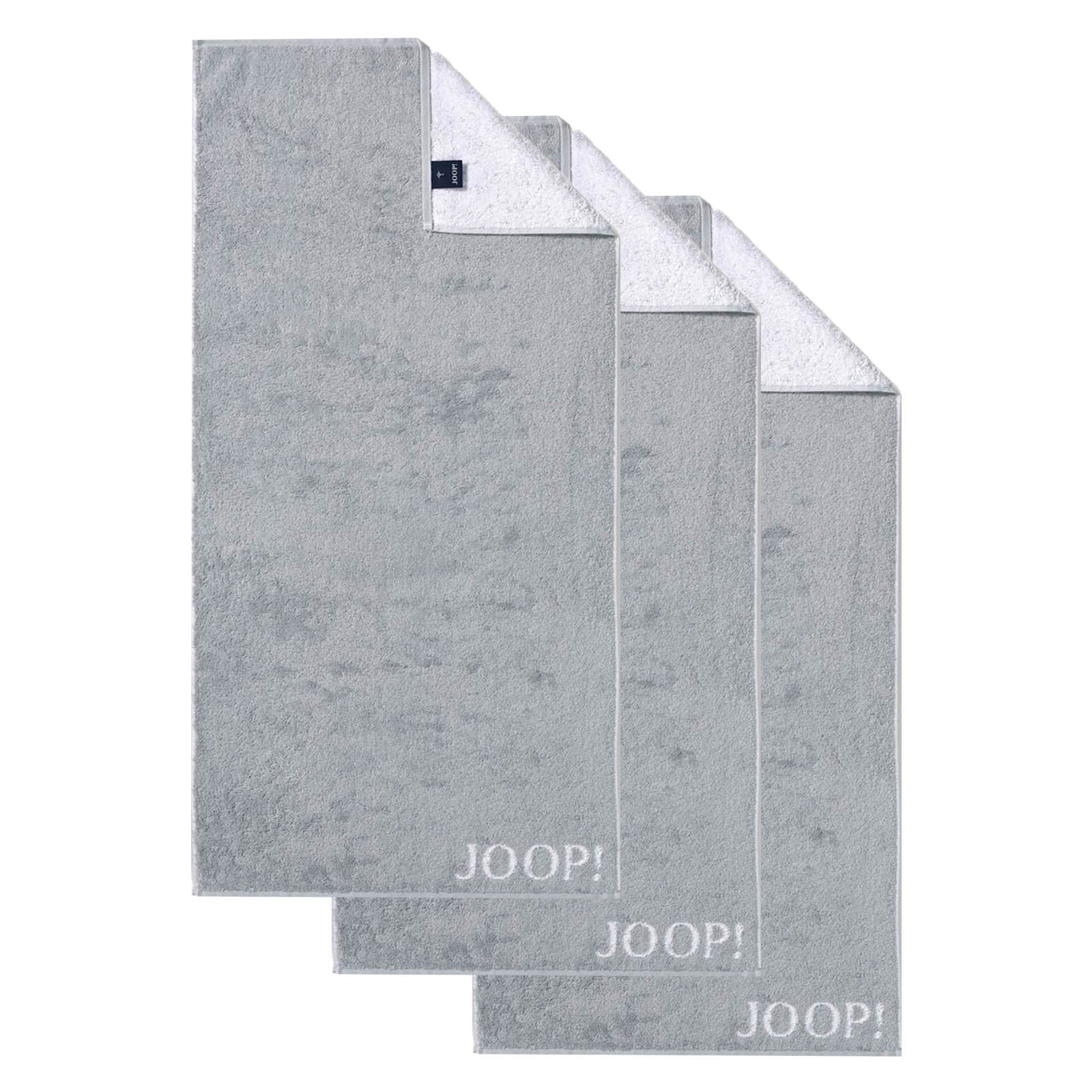 JOOP! Handtuch Classic / Infinity Kollektion, 3er Pack - Walkfrottier