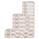 JOOP! Handtuch Set, 10-tlg - Cornflower, 2x Duschtuch, 4x Handtuch, 4x Gästetuch