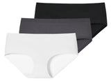 SCHIESSER Damen Panty, 3er Pack - Invisible Cotton, Nahtlos, Vorteilspack