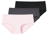 SCHIESSER Damen Panty, 3er Pack - Invisible Cotton, Nahtlos, Vorteilspack